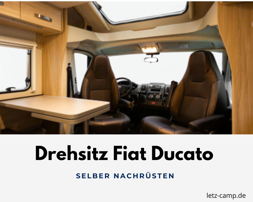 Doppelsitzbank drehbar Drehkonsole Fiat Ducato Citroën Jumper in