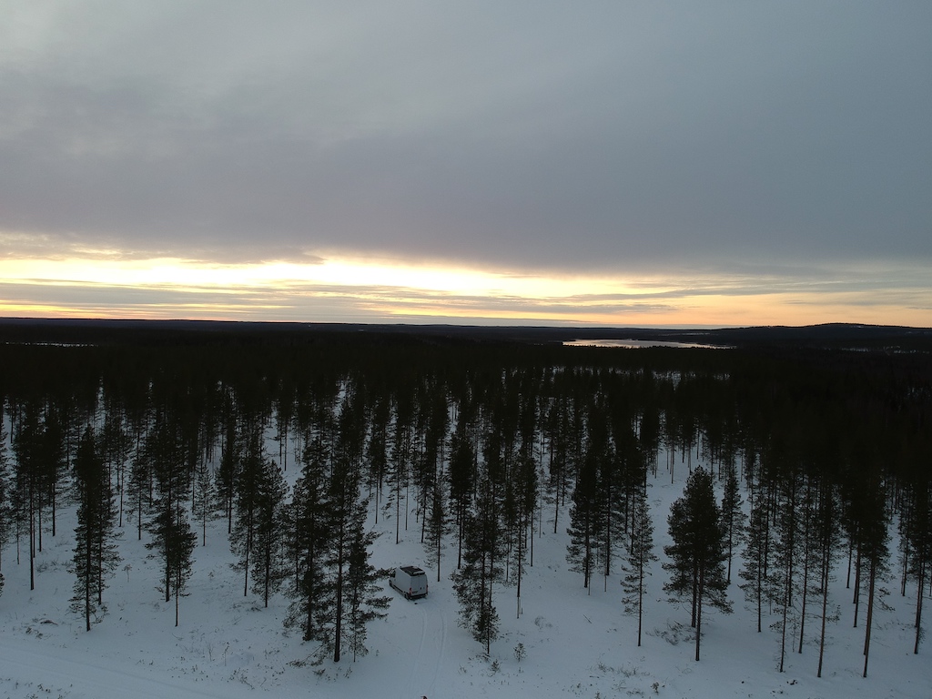 Fußbodenheizung Wohnmobil 12V im Winter in Finnland