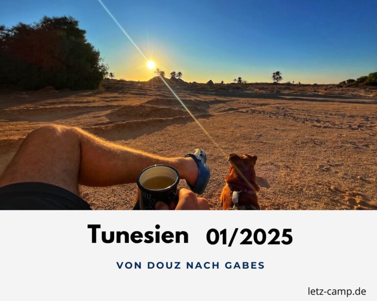 Tunesien im Januar von Douz nach Gabes