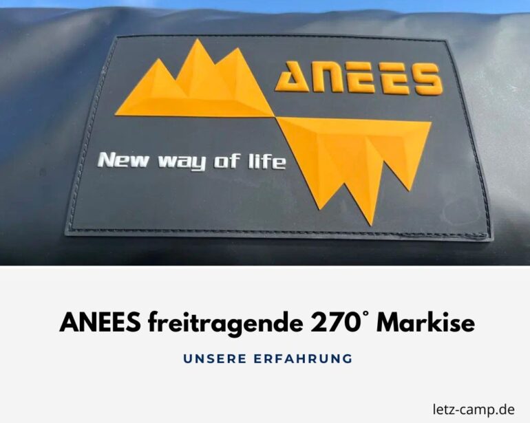 Logo von ANEES freitragende 270 Grad Markise